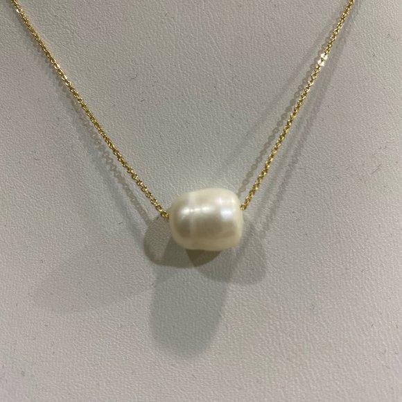 Single Pearl, Necklace - Picture 1 of 4